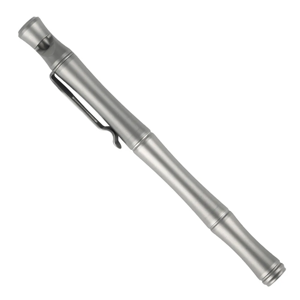 1pc Outdoor Survival Whistle Pen Multifunctional Titanium Alloy Ballpoint Pens Whistle Outdoor Tool For Traveling Office Gifts
1pc Outdoor Survival Whistle Pen Multifunctional Titanium Alloy Ballpoint Pens Whistle Outdoor Tool For Traveling Office Gifts