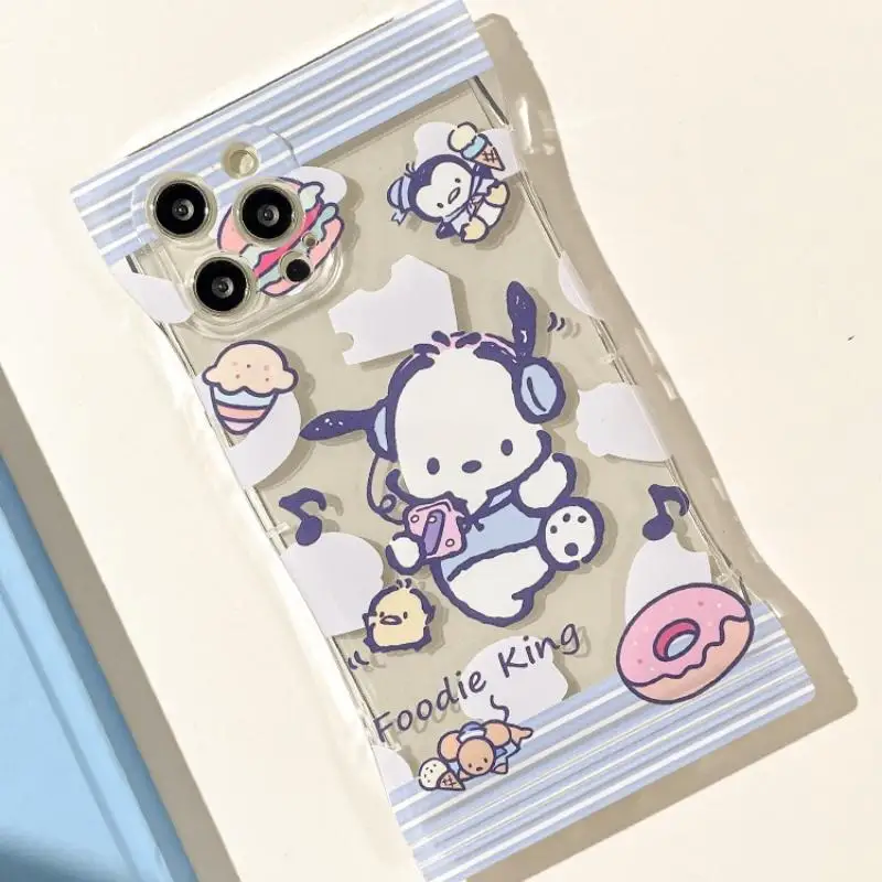 Anime Sanrio Pochacco Kawaii Phone Case for Iphone14 13 12 11 Pro Max Xs Se Silicone Soft Clear Snack Bag Shell Anti-Fall Girls
Anime Sanrio Pochacco Kawaii Phone Case for Iphone14 13 12 11 Pro Max Xs Se Silicone Soft Clear Snack Bag Shell Anti-Fall Girls