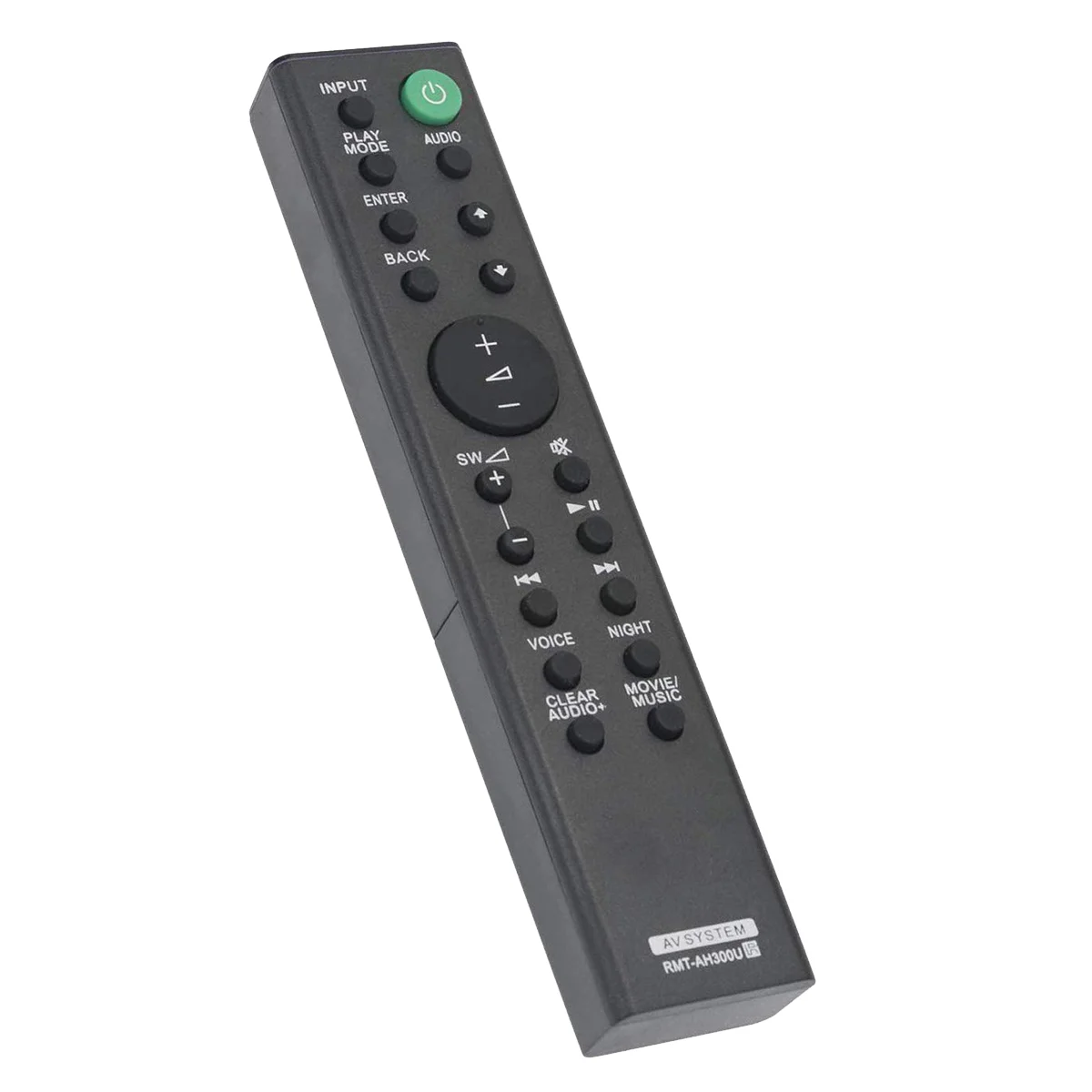 RMT-AH300U Remote Control Replace for Sony Sound Bar HTCT290 HT-CT290 HTCT291 HT-CT291 SA-CT290 SA-CT291 RMTAH300U
RMT-AH300U Remote Control Replace for Sony Sound Bar HTCT290 HT-CT290 HTCT291 HT-CT291 SA-CT290 SA-CT291 RMTAH300U