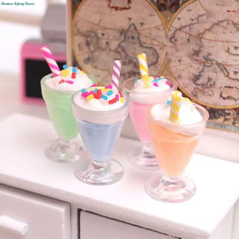 1Pc 1:12 Dollhouse Miniature Cute Ice Cream Sundae Cup Model Dolls Kitchen Food Dollhouse Decoration Accessories
1Pc 1:12 Dollhouse Miniature Cute Ice Cream Sundae Cup Model Dolls Kitchen Food Dollhouse Decoration Accessories