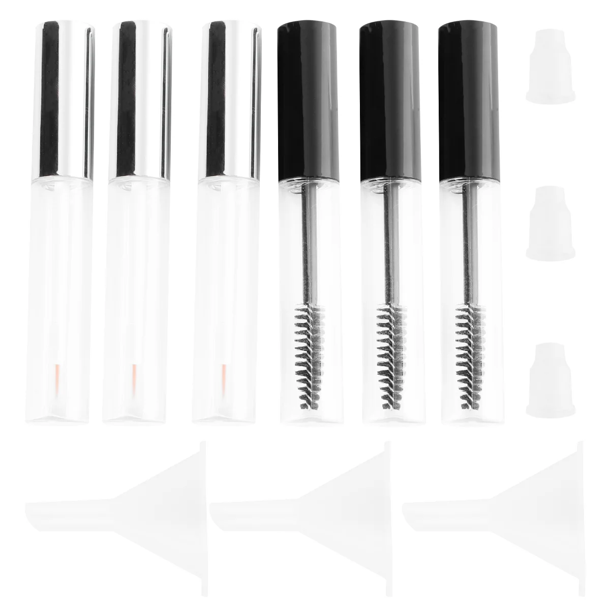 10ml Empty Mascara Tube with Wand Transparent Eyelash Growth Bottle Container With Brush
10ml Empty Mascara Tube with Wand Transparent Eyelash Growth Bottle Container With Brush
