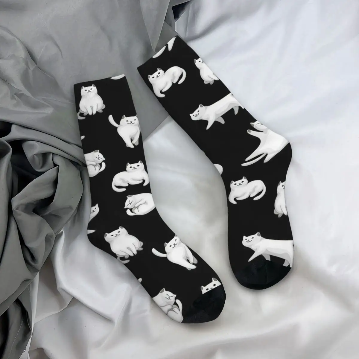 Funny Funny Cat Basketball Socks Cute Kitty Polyester Long Socks for Unisex Breathable
Funny Funny Cat Basketball Socks Cute Kitty Polyester Long Socks for Unisex Breathable