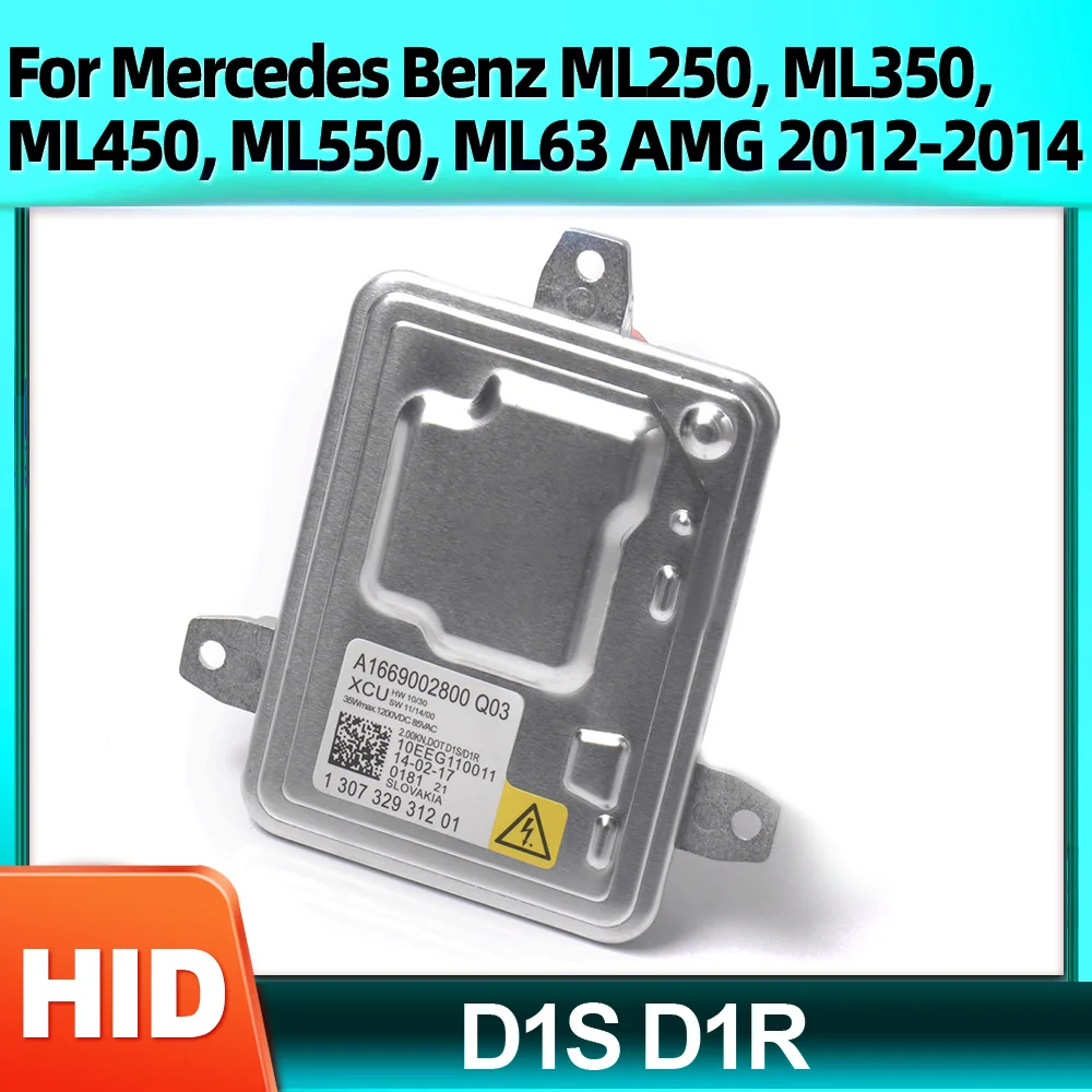 

D1S D1R Xenon HID Headlight Ballast Unit Controller Module For Mercedes Benz ML250 ML350 ML450 ML550 ML630 AMG 2012 2013 2014