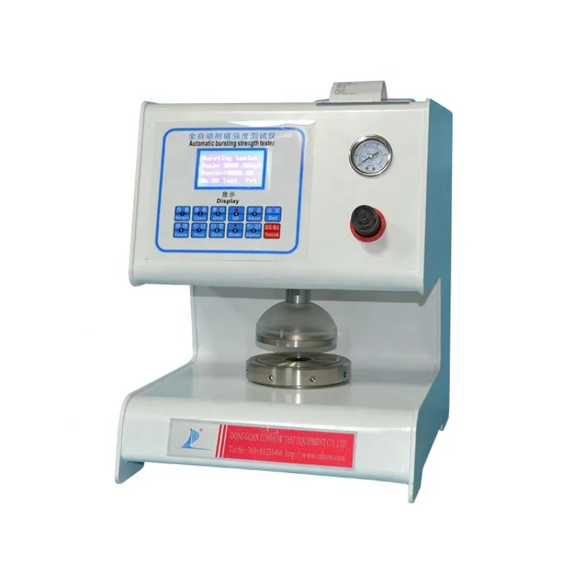 DZ-601F Fully-automatic Pneumatic Fabric Textile Bursting Strength Tester Fabric Diaphragm Bursting Tester
DZ-601F Fully-automatic Pneumatic Fabric Textile Bursting Strength Tester Fabric Diaphragm Bursting Tester