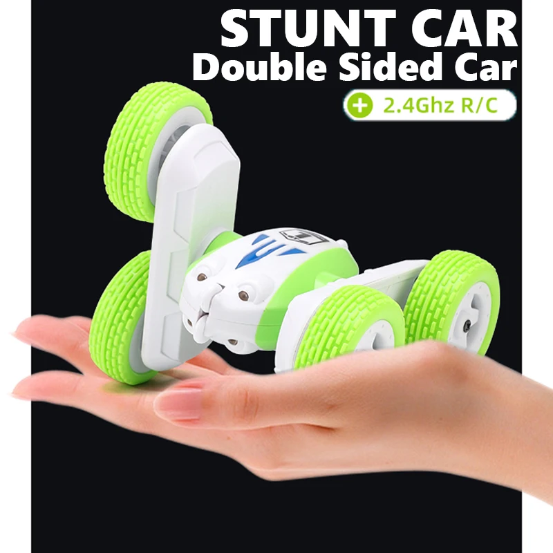 Mini Rc Stunt Car Remote Control Cars 2.4Ghz 4Wd Drift 4X4 Double Sided Flips Vehicle Toy 360Degree Electric Toys for Boys
Mini Rc Stunt Car Remote Control Cars 2.4Ghz 4Wd Drift 4X4 Double Sided Flips Vehicle Toy 360Degree Electric Toys for Boys