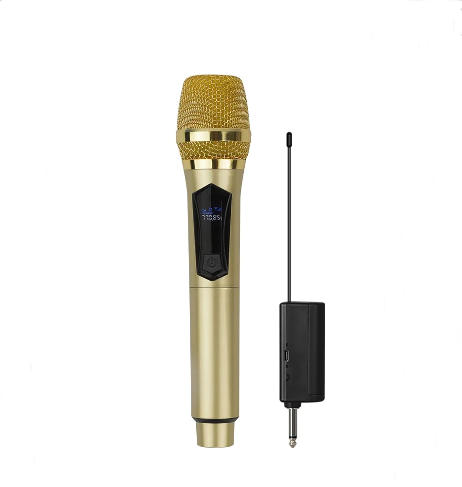 

VHF dynamic microphones family karaoke outdoor audio conference performance universal charging wireless microphone