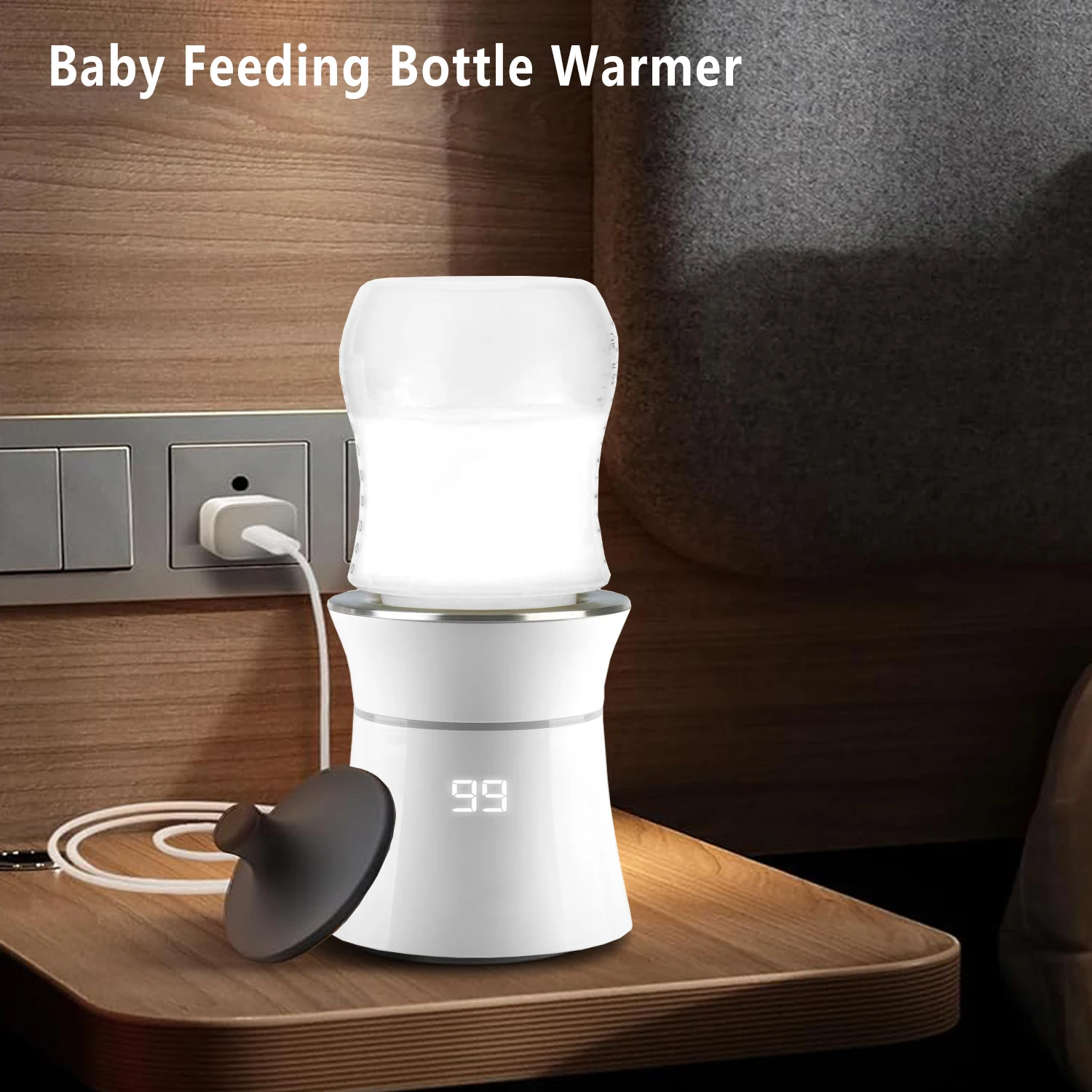 Portable Bottle Warmer Fast Heating Rechargeable Travel Bottle Warmer with Temperature Control Baby Bottle Warmers for Formula
Portable Bottle Warmer Fast Heating Rechargeable Travel Bottle Warmer with Temperature Control Baby Bottle Warmers for Formula