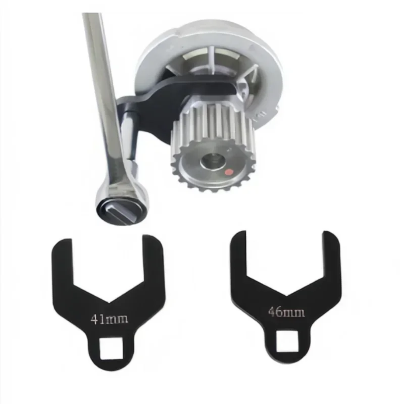 41/46mm Water Pump Wrench for For GM 1.6L Timing Belt Tension Spanner Removal Tool Car Timing Pump Wheel Adjustment Spanner
41/46mm Water Pump Wrench for For GM 1.6L Timing Belt Tension Spanner Removal Tool Car Timing Pump Wheel Adjustment Spanner