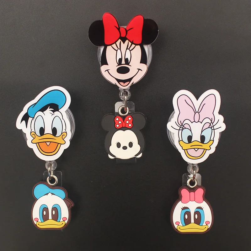 Выдвижной значок из мультфильма Disney в стиле Минни Дональд, бобина для медсестры, врача, Офисная аптечка, товары для визитных карточек
Выдвижной значок из мультфильма Disney в стиле Минни Дональд, бобина для медсестры, врача, Офисная аптечка, товары для визитных карточек
