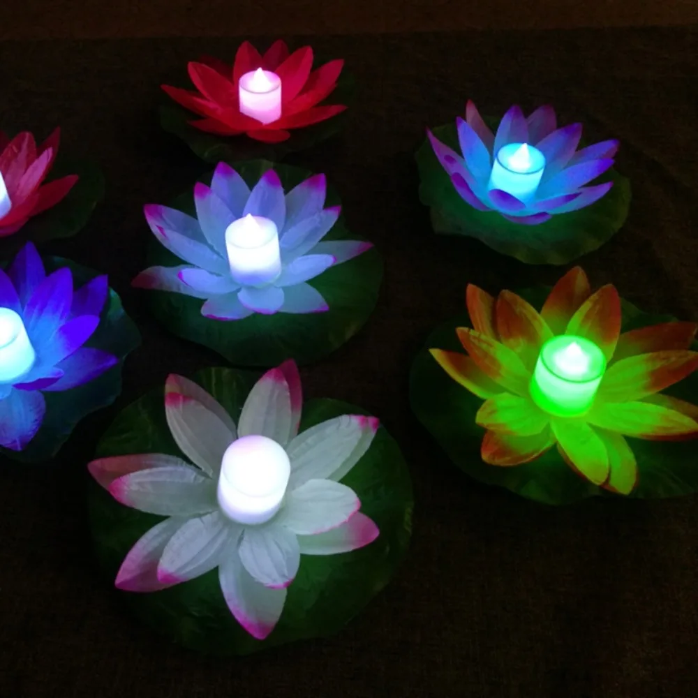Ornament Garden Decor Floral Foam Pond Landscape Lamp LED Floating Lotus Flower Lamps Lotus Light Electronic Candle Lotus Lamp
Ornament Garden Decor Floral Foam Pond Landscape Lamp LED Floating Lotus Flower Lamps Lotus Light Electronic Candle Lotus Lamp