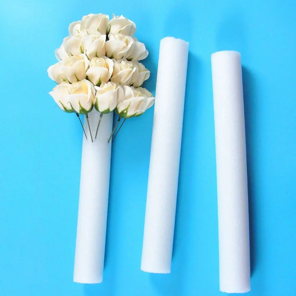 

1Pcs Flower Arrangement Base Foam Strip Wedding Event Party Props Cylindrical Cotton Strip 51*4cm DIY Sponge Stick