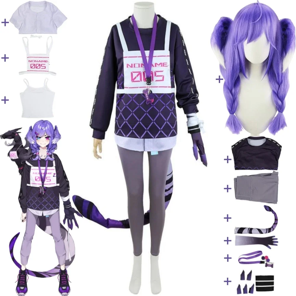 YouTuber VTuber Selen Tatsuki NIJISANJI EN OBSYDIA Cosplay Costume Wig Ears Tail Anime Uniform Halloween Stage Performance Suit
YouTuber VTuber Selen Tatsuki NIJISANJI EN OBSYDIA Cosplay Costume Wig Ears Tail Anime Uniform Halloween Stage Performance Suit