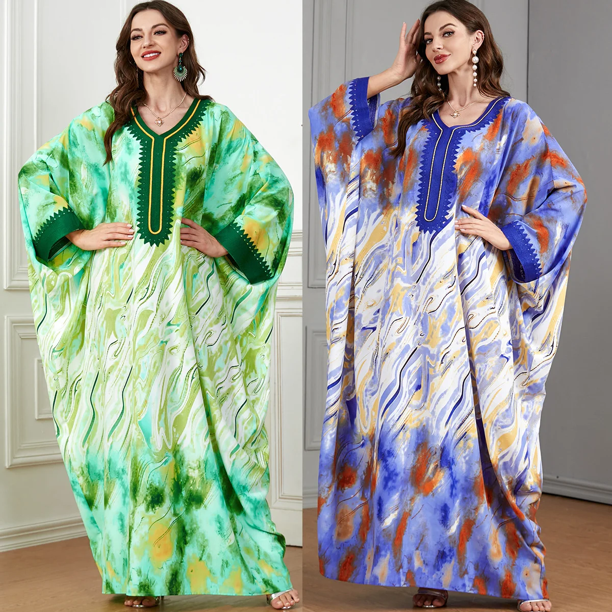 Ramadan Print Maxi Abaya Jalabiya Bat Sleeve African Dress Kimono Cardigan Muslim Robes Vestidos Eid Islam Prayer Clothes
Ramadan Print Maxi Abaya Jalabiya Bat Sleeve African Dress Kimono Cardigan Muslim Robes Vestidos Eid Islam Prayer Clothes