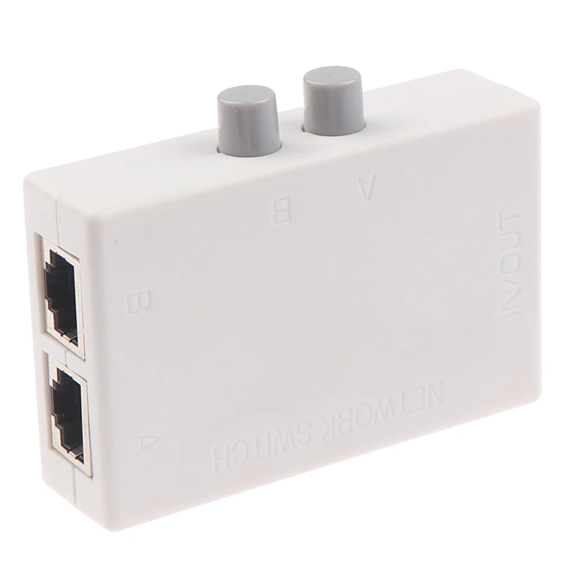 Мини-порт RJ45 RJ-45 сетевой коммутатор Ethernet сетевой бокс коммутатор с 2 портами
Мини-порт RJ45 RJ-45 сетевой коммутатор Ethernet сетевой бокс коммутатор с 2 портами
