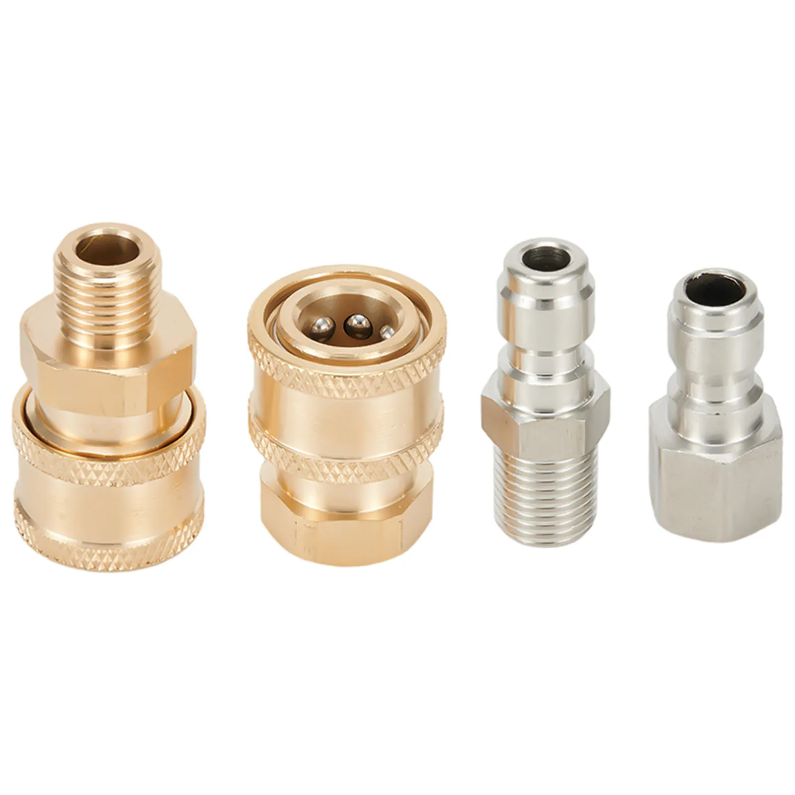High Pressure Washer Adapter 1/4" Quick Connector Quick Release Fitting Power Washer Fast Connection Quick Coupler 1/4 Inch 5 5
High Pressure Washer Adapter 1/4" Quick Connector Quick Release Fitting Power Washer Fast Connection Quick Coupler 1/4 Inch 5 5