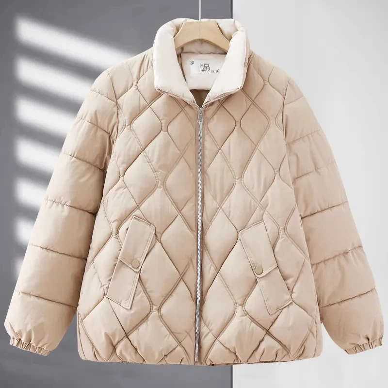 New Winter Parkas Short Cotton Padded Jacket Women Loose Stand Collar Clothing Outerwear Fashion Pocket Overcoat Female G3065
New Winter Parkas Short Cotton Padded Jacket Women Loose Stand Collar Clothing Outerwear Fashion Pocket Overcoat Female G3065