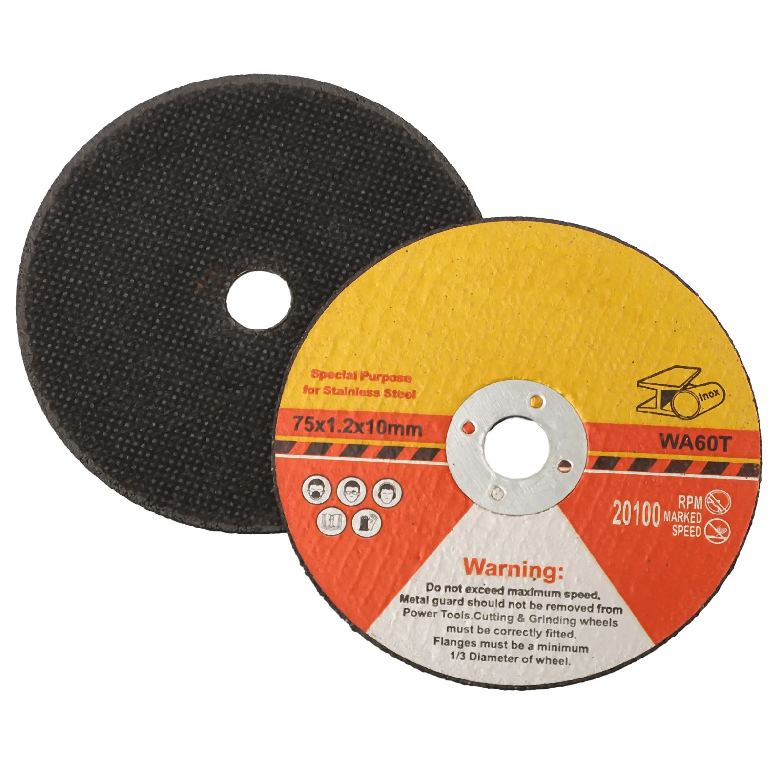 15Pcs Circular Resin Saw Blade 75mm Cutting Disc Grinding Wheel 10mm Bore For Angle Grinder Machine Power Tools Accessories
15Pcs Circular Resin Saw Blade 75mm Cutting Disc Grinding Wheel 10mm Bore For Angle Grinder Machine Power Tools Accessories