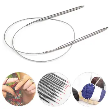 O Colar e Anel de Guitarra Rock Fashion: Um Presente Elegante e Descolado para Homens e Mulheres 10 2.0-10mm Sweater Knitting Needle Stainless Steel Ring Needlework 80cm Weaving Circular Knitting Needlework Kits DIY Knitted Tool