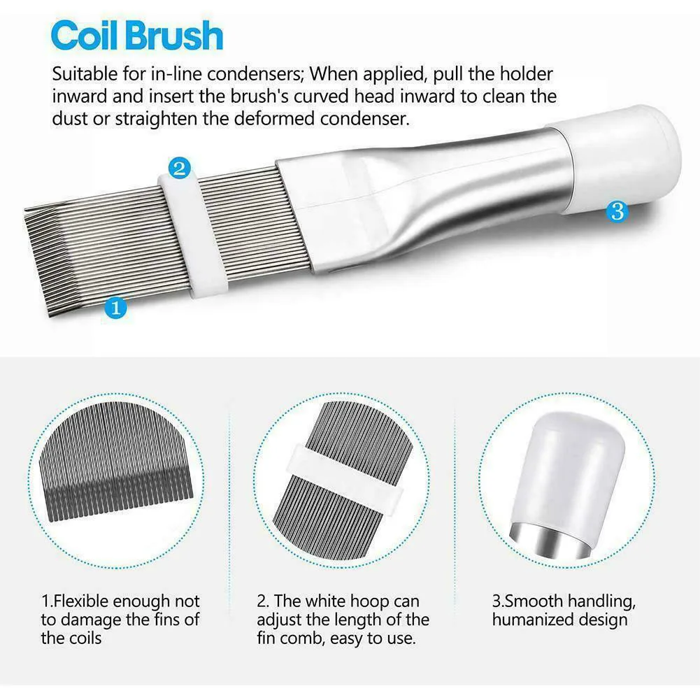 Air Conditioner Comb A/C Fin Comb Air Conditioner Fin Repair Cleaner Cleaning Brush Stainless Steel High Quality
Air Conditioner Comb A/C Fin Comb Air Conditioner Fin Repair Cleaner Cleaning Brush Stainless Steel High Quality