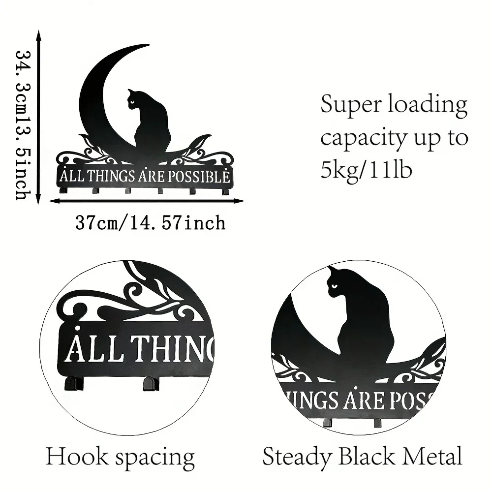 CIFBUY Decoration 1pc Metal Family Name Wall Hanger Cat Last Name Sign, Metal Key Holder Wall Hanging, Entryway Coat Rack, Wall
CIFBUY Decoration 1pc Metal Family Name Wall Hanger Cat Last Name Sign, Metal Key Holder Wall Hanging, Entryway Coat Rack, Wall