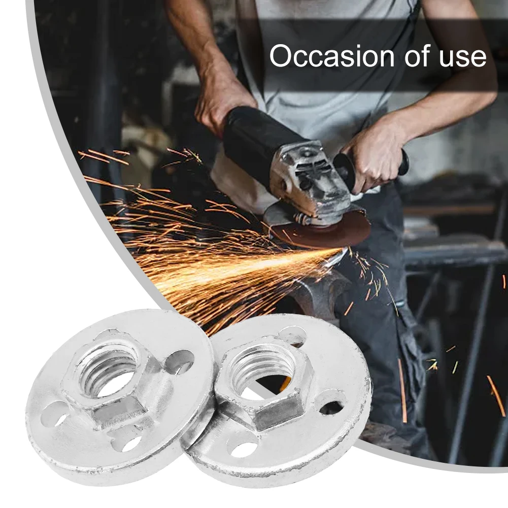 2pcs Angle Grinder Pressure Plate Cover Thread Hexagon Flange Nuts Fitting Tool For Type 100 Angle Grinder
2pcs Angle Grinder Pressure Plate Cover Thread Hexagon Flange Nuts Fitting Tool For Type 100 Angle Grinder