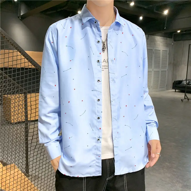 2024 Men Spring Autumn New Button Turn-down Collar Shirts Male Comfortable Loose Shirt Men's Clothing Casual Print Blouses H777
2024 Men Spring Autumn New Button Turn-down Collar Shirts Male Comfortable Loose Shirt Men's Clothing Casual Print Blouses H777