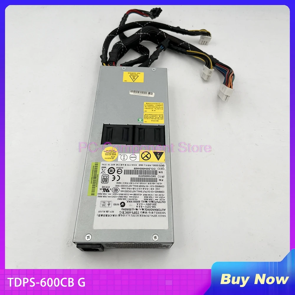 

TDPS-600CB G For Delta RS500 I610r-G Server Power Supply 600W Fully Tested High Quality