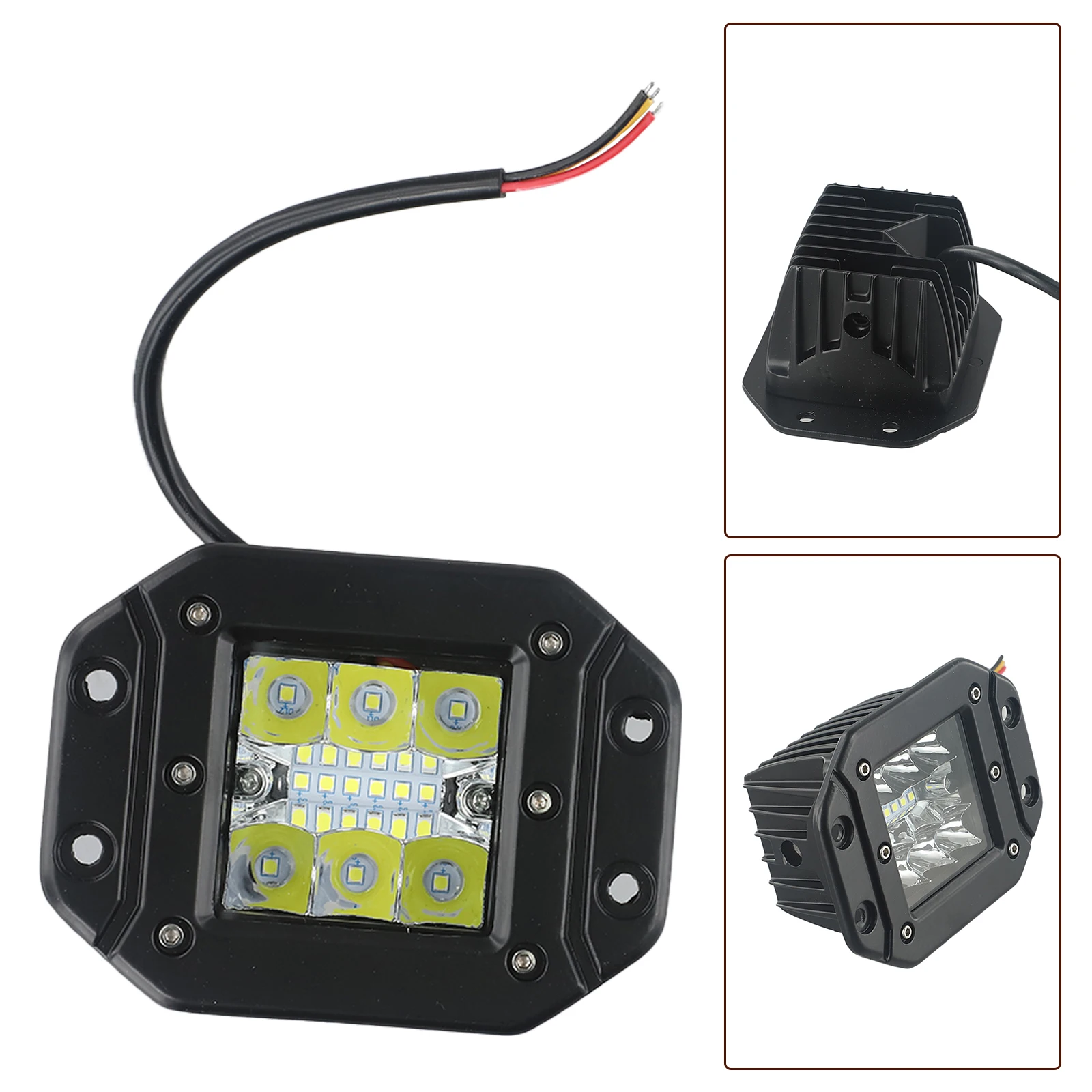 5'' Flush Mount LED Work Light Bar Off Road 12V 24V 39W Spot Beam LED Pods Light Bar For Jeep Car Truck Atv Headlight
5'' Flush Mount LED Work Light Bar Off Road 12V 24V 39W Spot Beam LED Pods Light Bar For Jeep Car Truck Atv Headlight