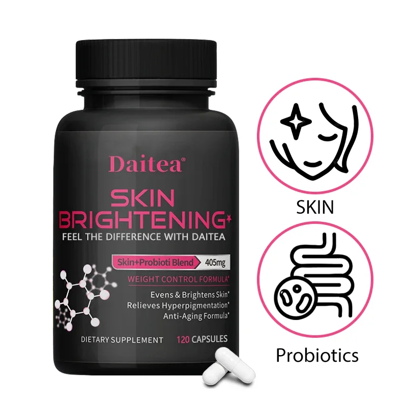 Daitea Glutathione Supplement - for Pigmentation, Antioxidant - 120 Vegetarian Capsules, Non-GMO
Daitea Glutathione Supplement - for Pigmentation, Antioxidant - 120 Vegetarian Capsules, Non-GMO