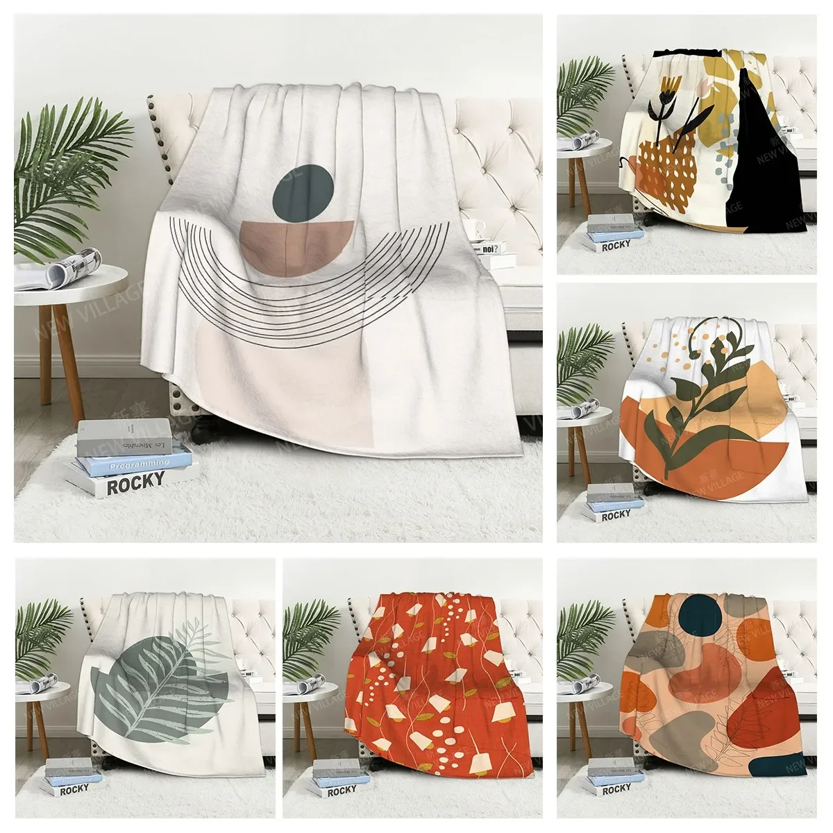 Home decoration plush Sofa blanket Morandi lines and flowers Bedspread on the bed fluffy soft blankets thick blanket for winte
Home decoration plush Sofa blanket Morandi lines and flowers Bedspread on the bed fluffy soft blankets thick blanket for winte