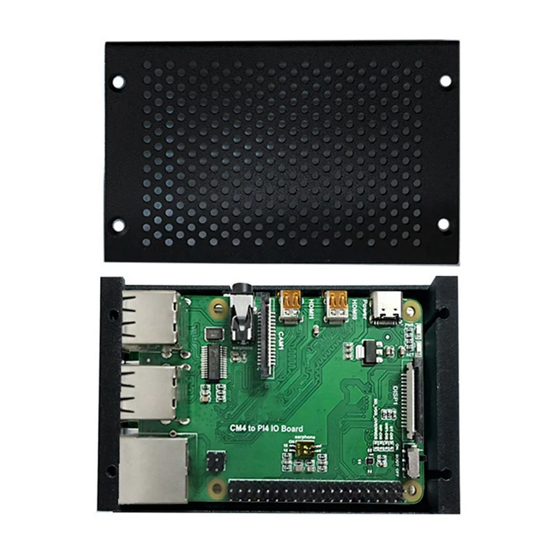 Плата расширения адаптера CM4-PI4B, металлическая деталь + Комплект вентиляторов для Raspberry Pie CM4 IO Backplane CM4-4B, 1 комплект
Плата расширения адаптера CM4-PI4B, металлическая деталь + Комплект вентиляторов для Raspberry Pie CM4 IO Backplane CM4-4B, 1 комплект