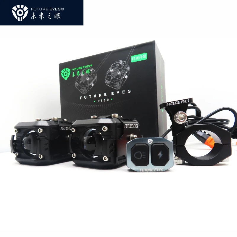 Wireless Switch FUTURE EYES F150 Motorcycle Fog Light Led Auxiliary Spotlight Driving Yellow Light Super Bright High Power 60W
Wireless Switch FUTURE EYES F150 Motorcycle Fog Light Led Auxiliary Spotlight Driving Yellow Light Super Bright High Power 60W
