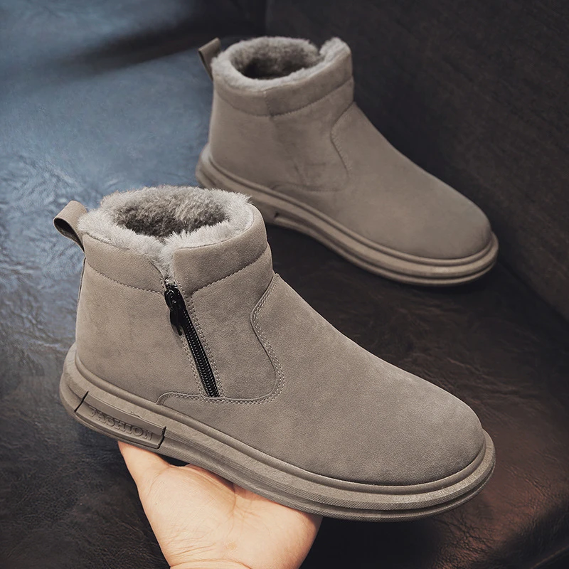 Zapatilla Men Cotton Shoe Thickened Snow Boot Plush Insulation Fashionable Boot Men Shoe Ankle Boot for Men Zapatos Para Hombres
Zapatilla Men Cotton Shoe Thickened Snow Boot Plush Insulation Fashionable Boot Men Shoe Ankle Boot for Men Zapatos Para Hombres
