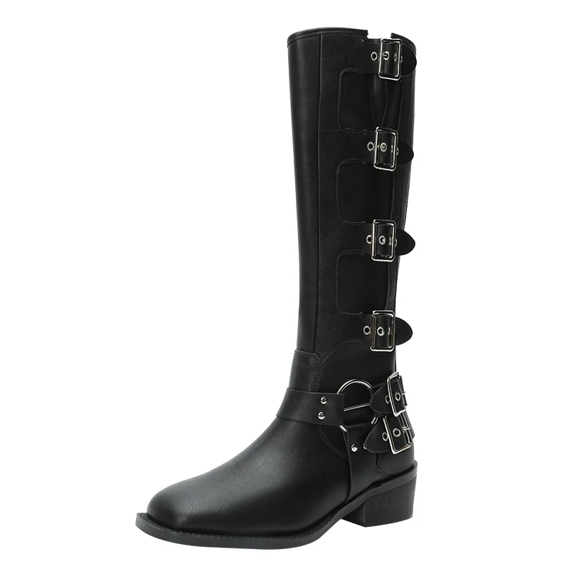 Western Cowboy Boots 2023 New Fall/Winter Boots Metal Rivets Buckle Knight Boots Everything Tall Warm Boots Large Size Women
Western Cowboy Boots 2023 New Fall/Winter Boots Metal Rivets Buckle Knight Boots Everything Tall Warm Boots Large Size Women