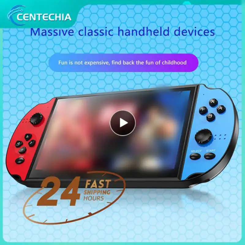 X12PLUS портативная игровая консоль с большим экраном 7,0 дюйма, Классическая игровая Ретро консоль, портативная игровая консоль, портативная мини-консоль для видеоигр
X12PLUS портативная игровая консоль с большим экраном 7,0 дюйма, Классическая игровая Ретро консоль, портативная игровая консоль, портативная мини-консоль для видеоигр