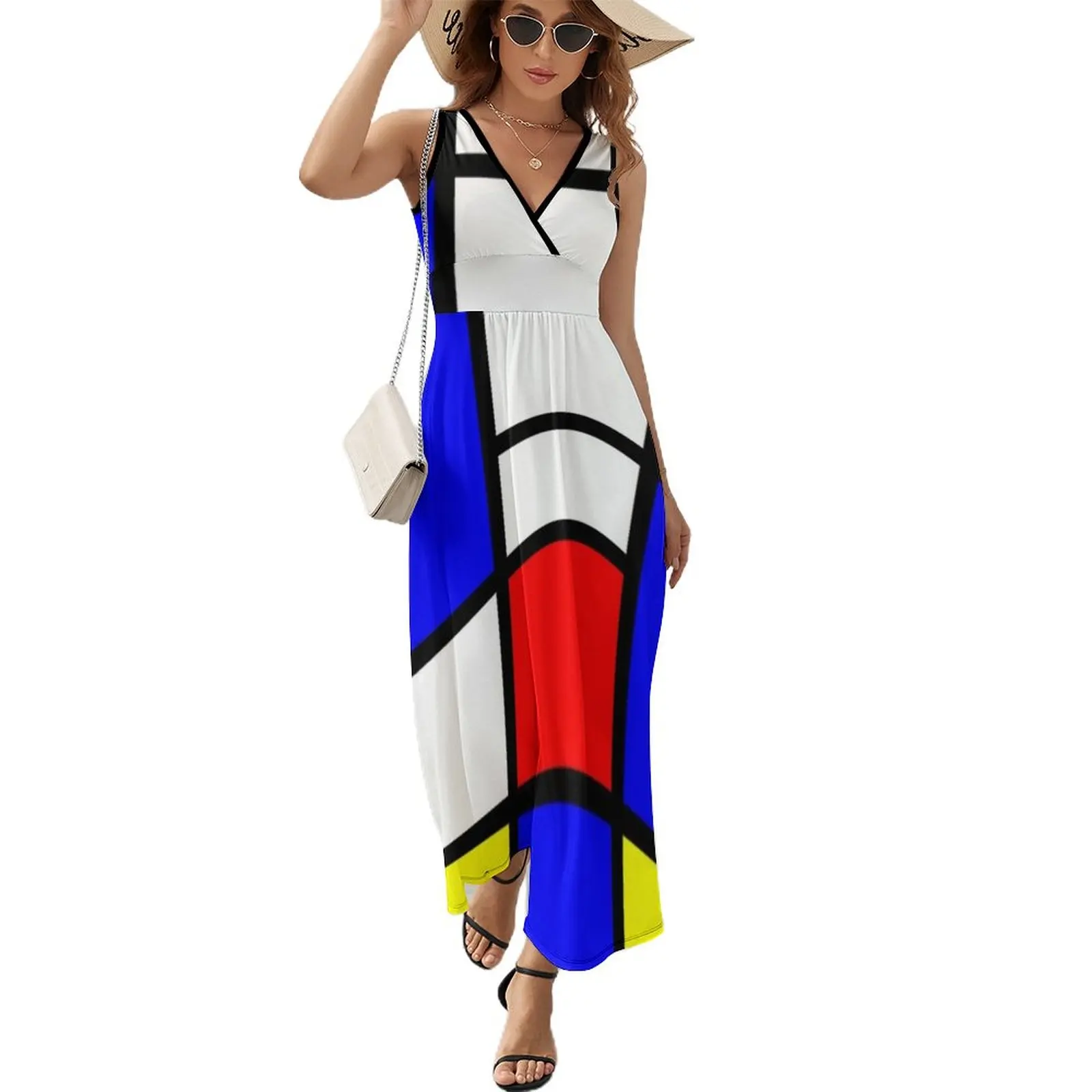 Mondrian Sleeveless Dress festival outfit women Woman clothes long sleeve dresses dresses summer woman 2024
Mondrian Sleeveless Dress festival outfit women Woman clothes long sleeve dresses dresses summer woman 2024