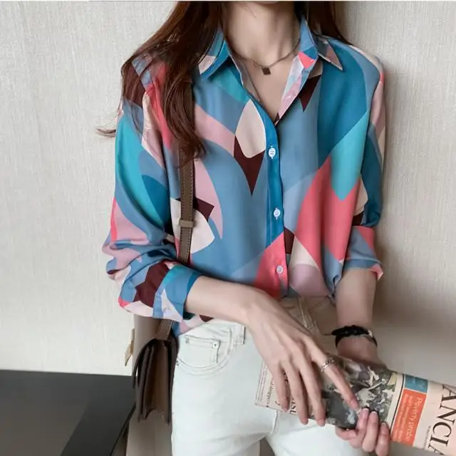 Vintage Print Blouse Women Sheer Long Sleeve Sunscreen Shirt Cardigan Vacation Korean Elegant Casual Sun Protection Top R30
Vintage Print Blouse Women Sheer Long Sleeve Sunscreen Shirt Cardigan Vacation Korean Elegant Casual Sun Protection Top R30