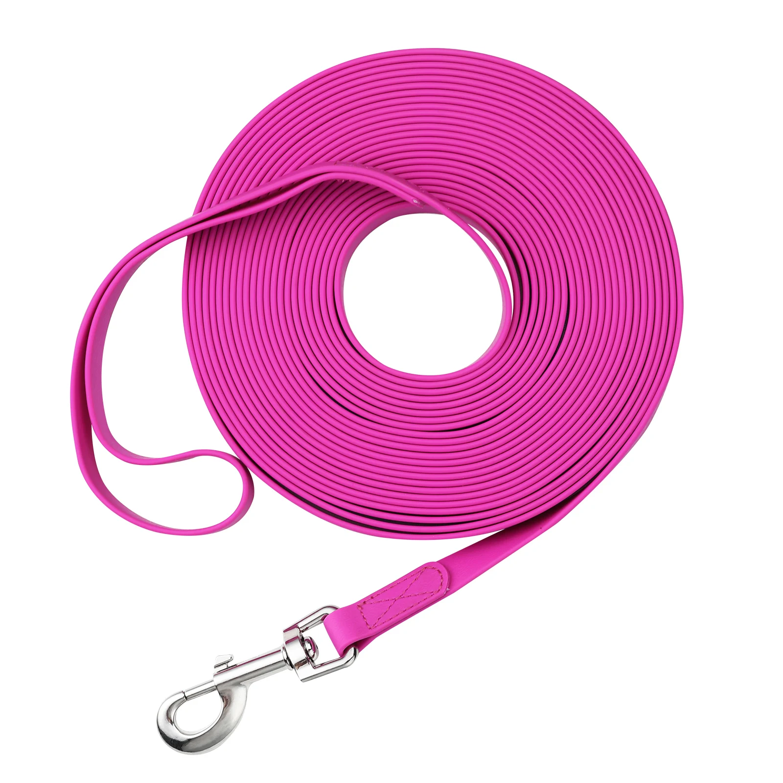 

Long Dog Leash PVC Leashes Easy Clean Traction Lead Rope For Small Medium Large Big Dogs Walk Training Waterproof Pet Leashes