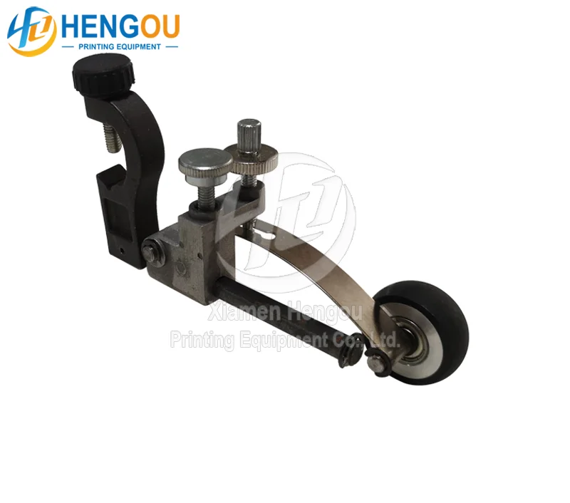 Komori Paper Pressing Wheel Assembly Printing Machine Spare Parts Pressure Runner Bracket Assembly Rubber Wheel Assembly
Komori Paper Pressing Wheel Assembly Printing Machine Spare Parts Pressure Runner Bracket Assembly Rubber Wheel Assembly