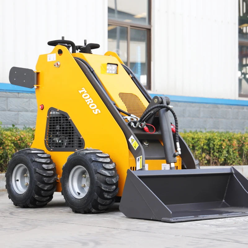 

China Manufacturer Small Mini Skid Steer Loader Compact Diesel Wheel Skid Steer Loader Customized Mini Skid Steer Dumper Loader