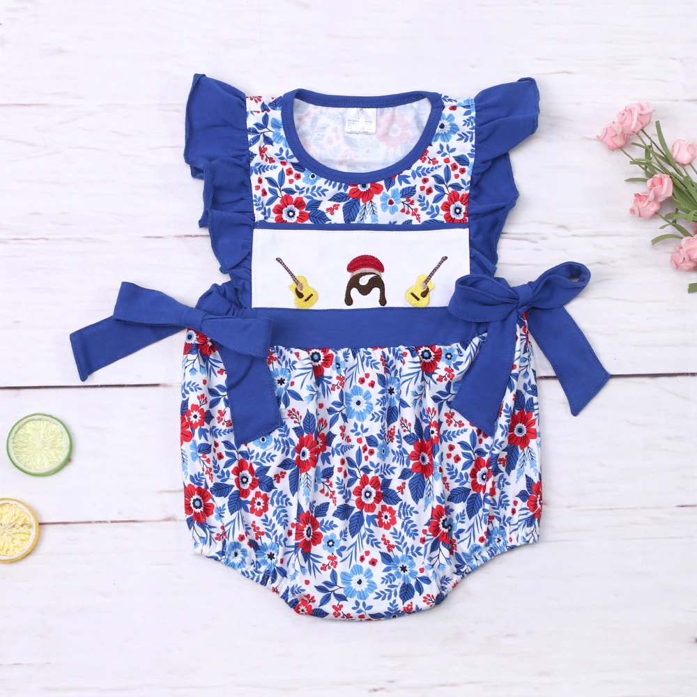 0-3T Baby Bubble Girl Clothes Summer Slip Dress Romper Short Sleeve Floral Jumpsuit With Hand Embroiderey One-pieces Bodysuit
0-3T Baby Bubble Girl Clothes Summer Slip Dress Romper Short Sleeve Floral Jumpsuit With Hand Embroiderey One-pieces Bodysuit