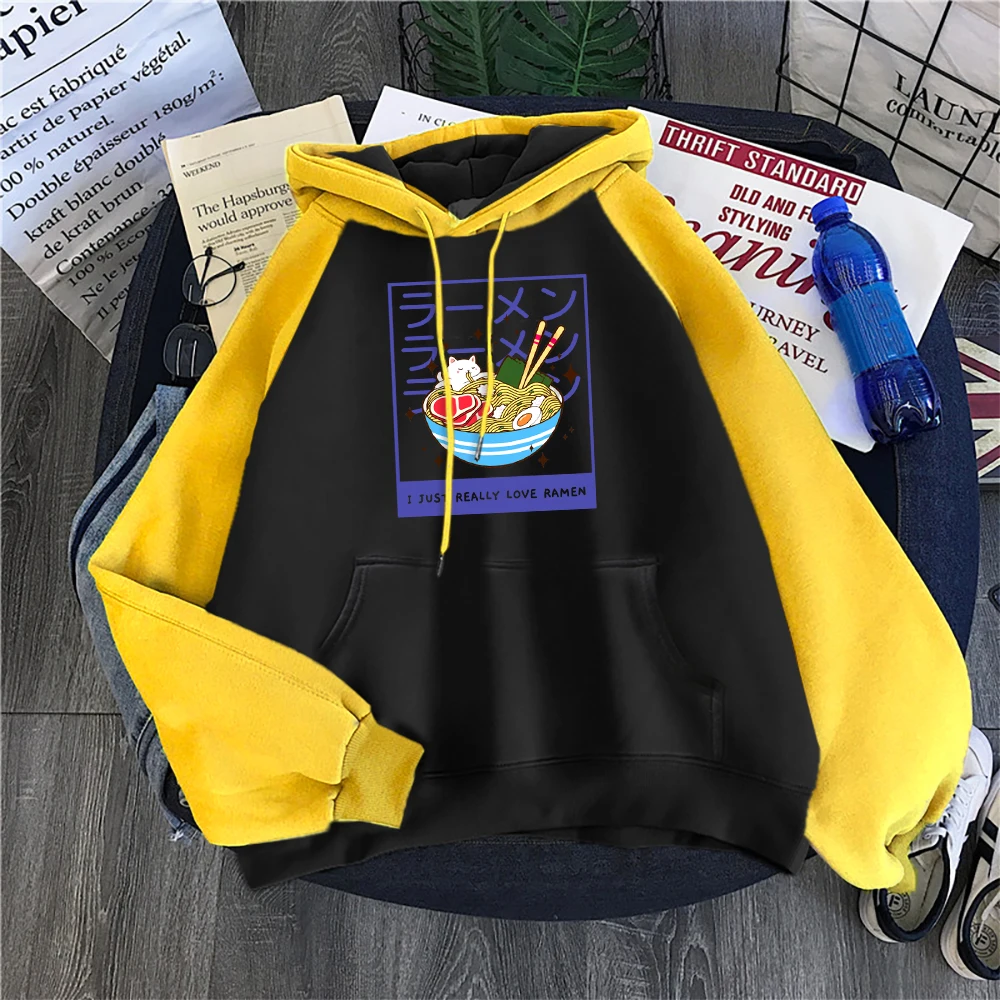Kawaii I Just Really Love Romen Pattern Female Hoodie Harajuku Fleece Hoody Crewneck Raglan Pullover Women Casual Trendy Clothes
Kawaii I Just Really Love Romen Pattern Female Hoodie Harajuku Fleece Hoody Crewneck Raglan Pullover Women Casual Trendy Clothes