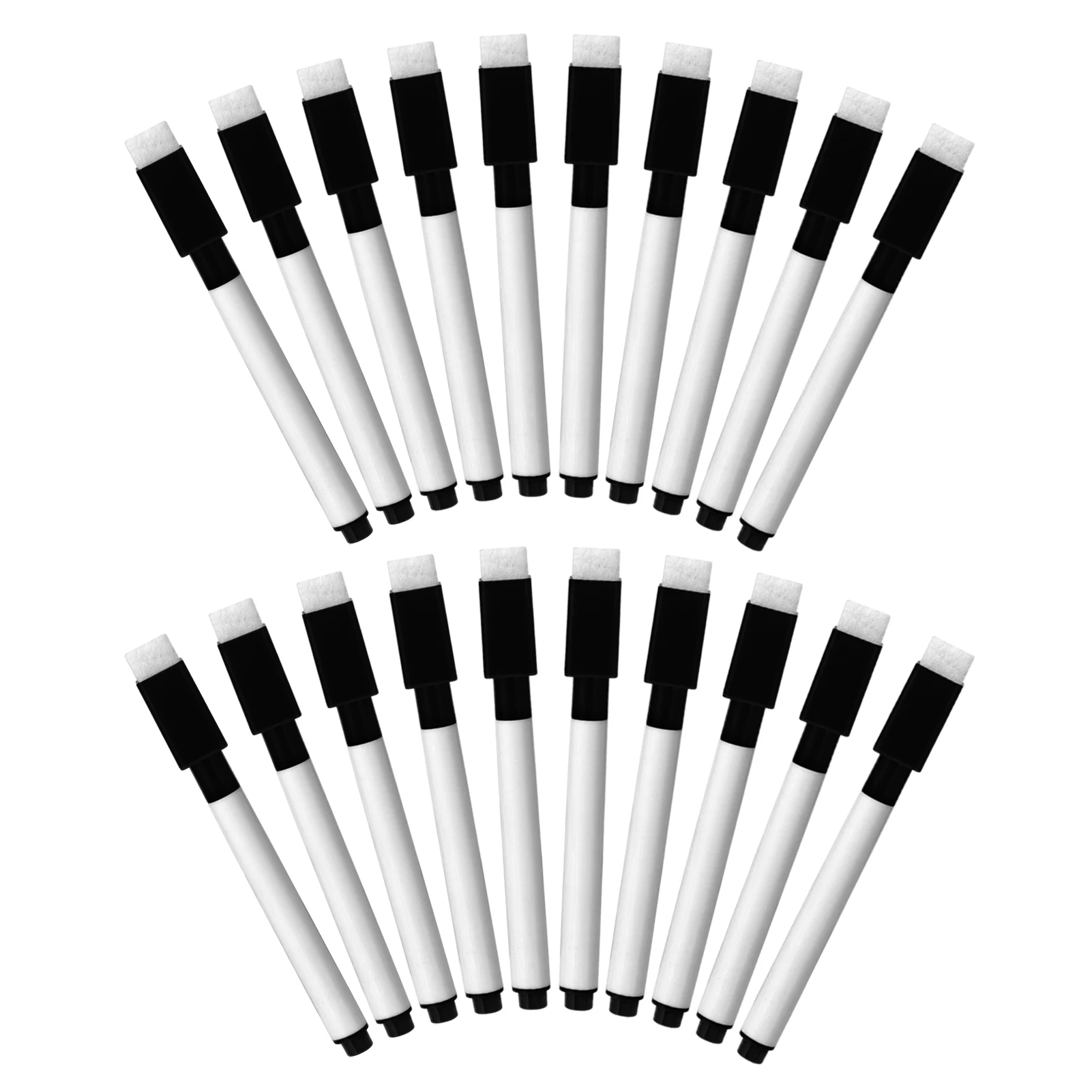 20pcs Dry Wipe Office Student Fine Tip Classroom Black Magnetic Marker Gift Stationery Kid Whiteboard Pen With Eraser School
20pcs Dry Wipe Office Student Fine Tip Classroom Black Magnetic Marker Gift Stationery Kid Whiteboard Pen With Eraser School