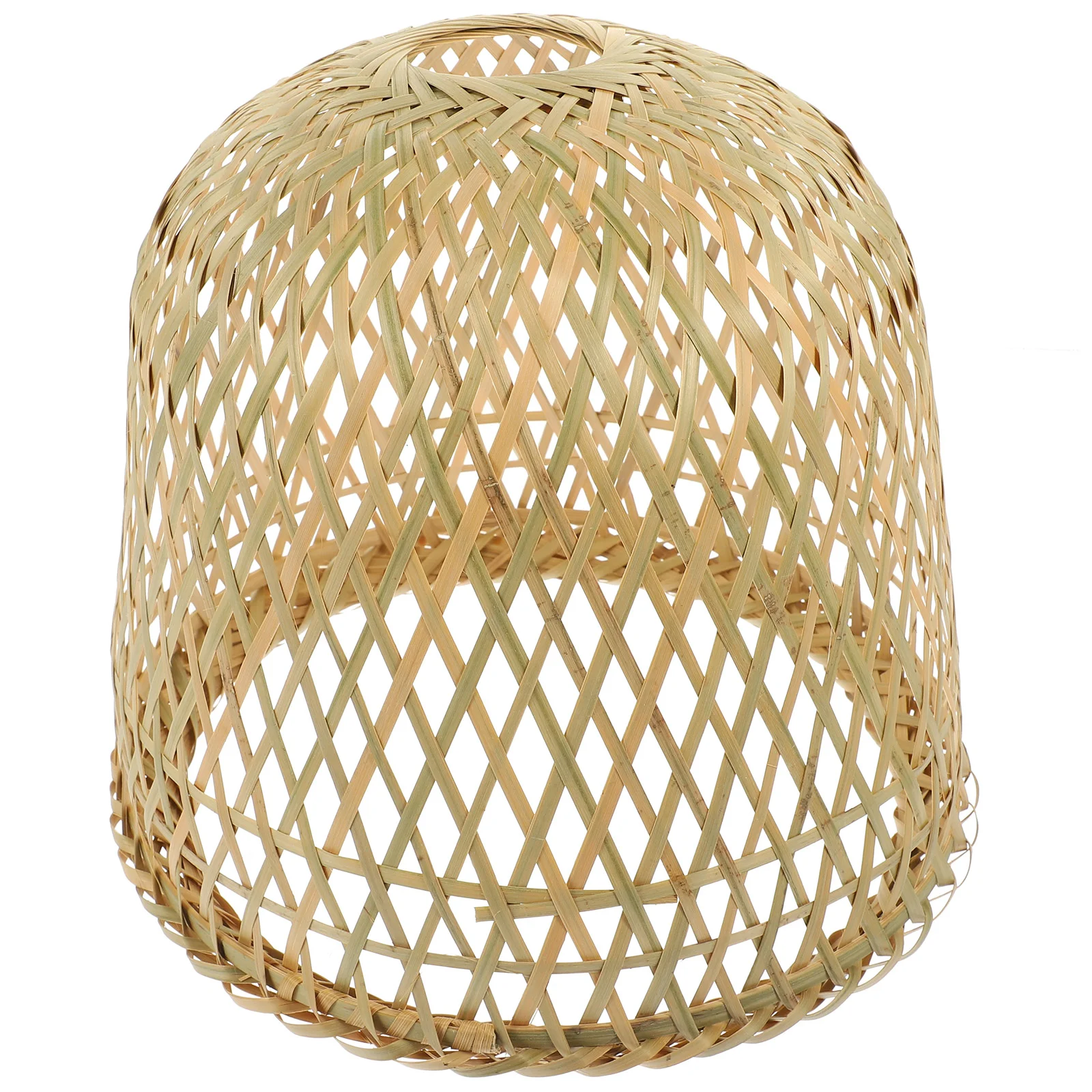 

Lamp Shade Light Cover Lampshade Pendant Bamboo Rattan Ceiling Shades Wicker Woven Vintage Decor Hanging Table Bulb Floor Cage