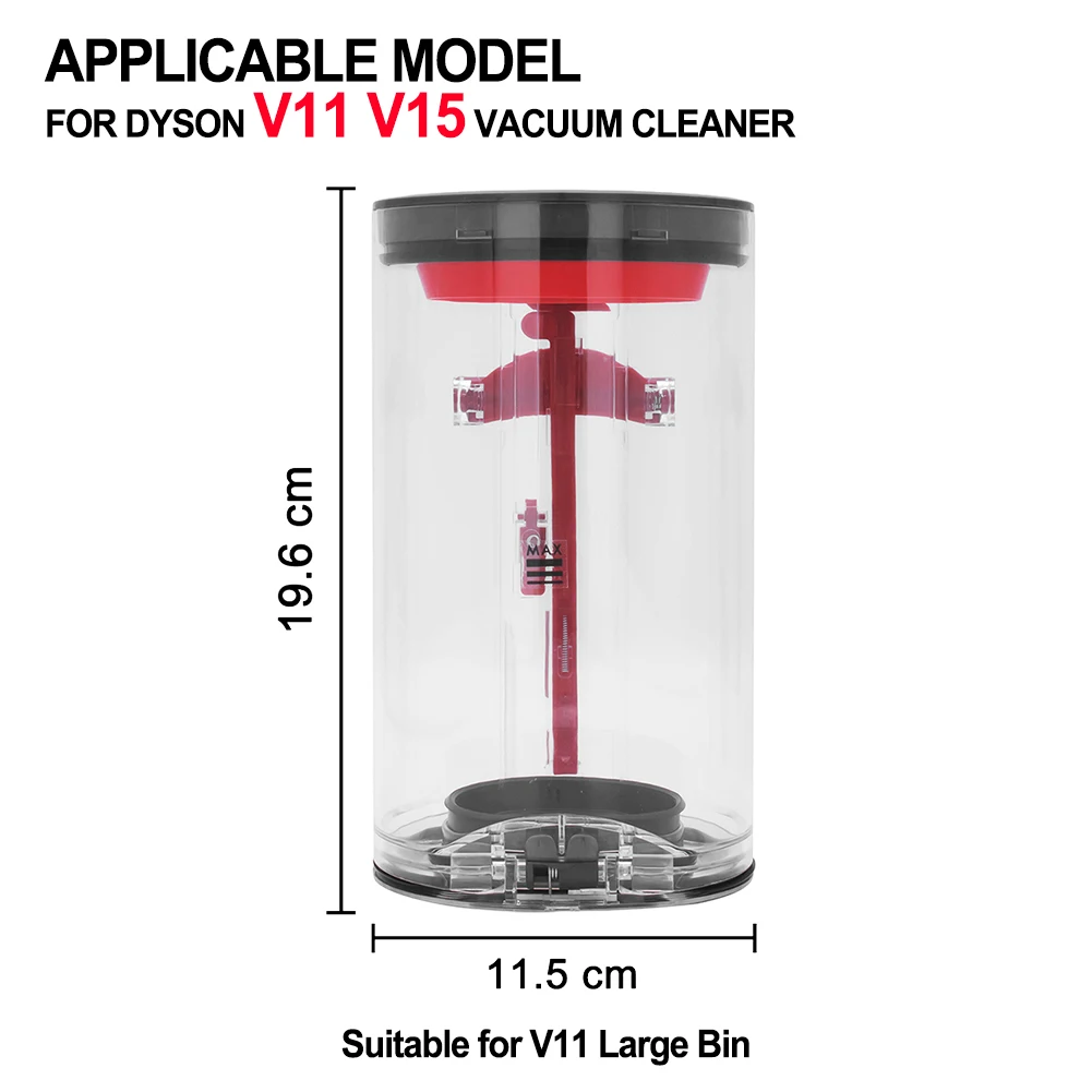 1 PC Dust Bin &1 PC Filter Upgraded Canister For Dyson V11 Vacuum Cleaner For Large Bin 970050-01 965443-01
1 PC Dust Bin &1 PC Filter Upgraded Canister For Dyson V11 Vacuum Cleaner For Large Bin 970050-01 965443-01