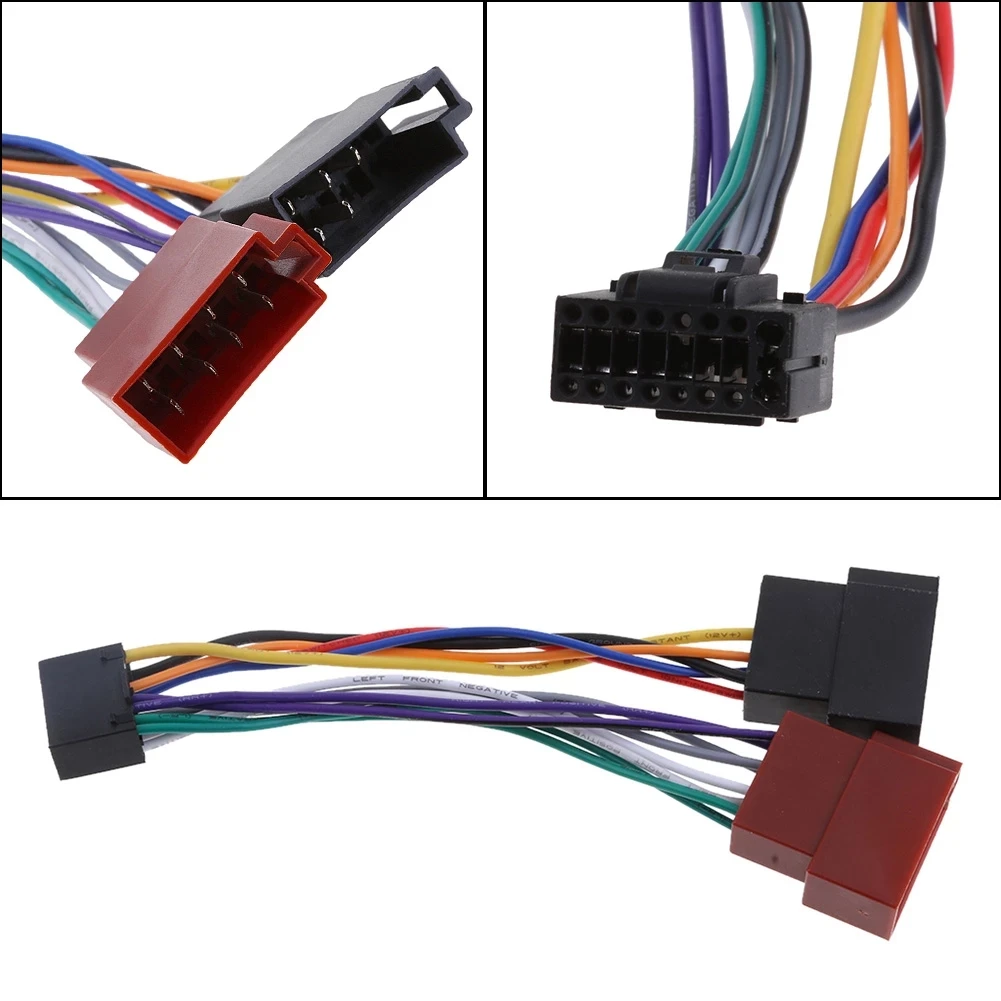 Connector ISO Standard Harness For Audio Adaptor Accessories For Plastic Radio Replacement 160x40x25 Mm
Connector ISO Standard Harness For Audio Adaptor Accessories For Plastic Radio Replacement 160x40x25 Mm