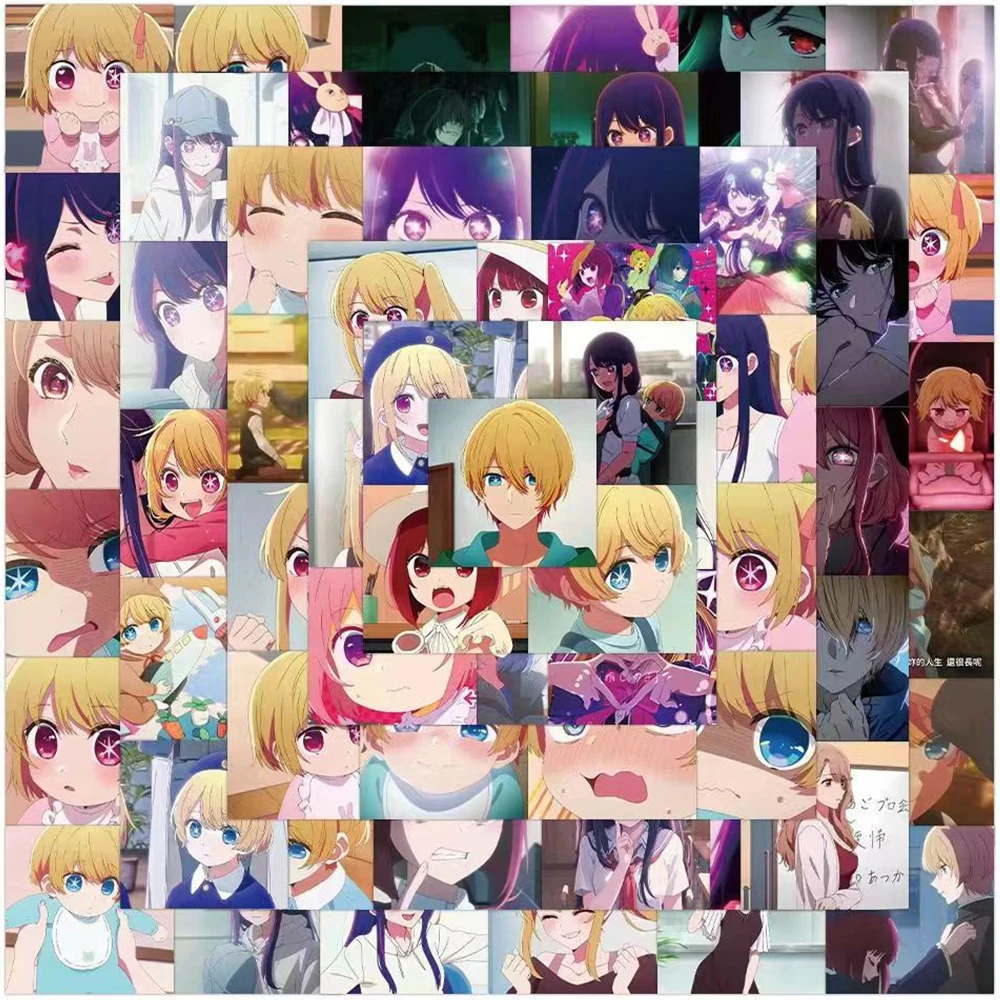 10/30/63Pcs DIY Oshi No Ko Hoshino Ai Stickers Kurokawa Akane Anime Sticker Car Luggage Laptop Rubii Akuamarin Decal Decoratio
10/30/63Pcs DIY Oshi No Ko Hoshino Ai Stickers Kurokawa Akane Anime Sticker Car Luggage Laptop Rubii Akuamarin Decal Decoratio