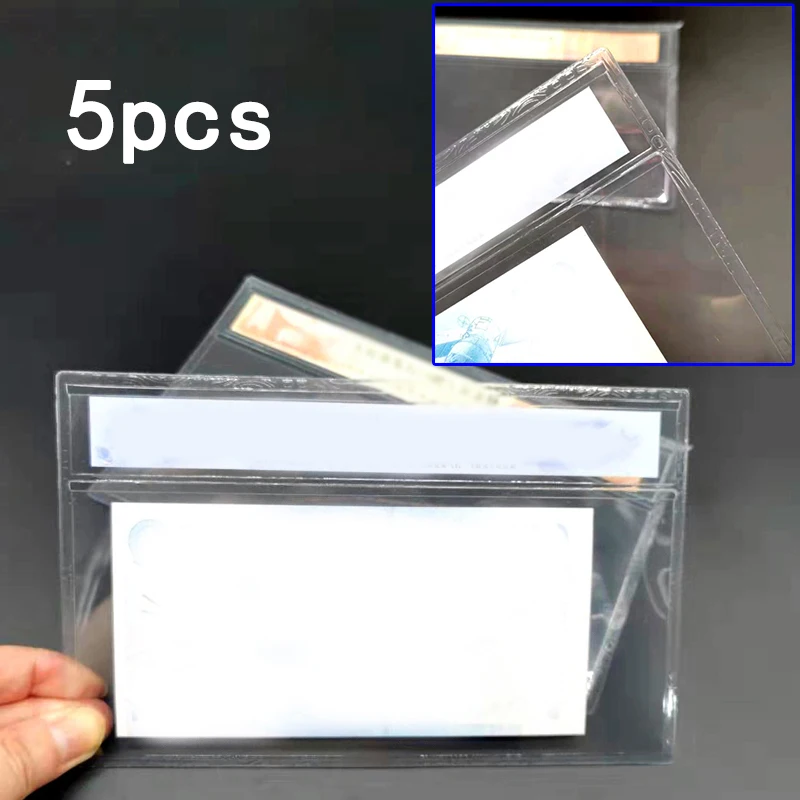 5Pcs Money Banknote Paper Money Album Page Collecting Holder Commemorative Banknote Protection Bags Stamps Storage Pockets
5Pcs Money Banknote Paper Money Album Page Collecting Holder Commemorative Banknote Protection Bags Stamps Storage Pockets