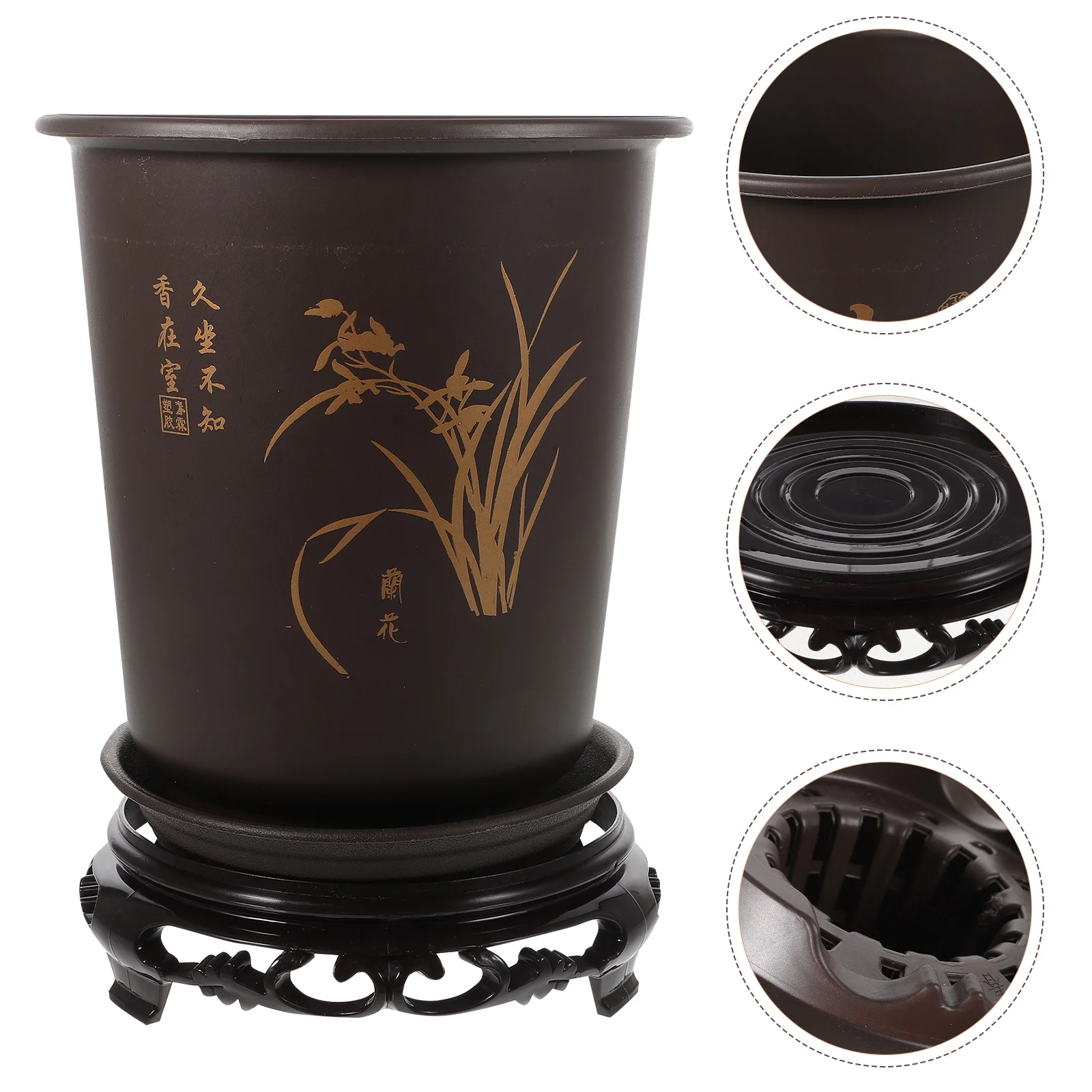 Garden Planter Flower Pot Bonsai Planter Saucer Orchid Pot Zisha Flower Pot Chinese Purple Clay Plant Pot Succulent Cactus
Garden Planter Flower Pot Bonsai Planter Saucer Orchid Pot Zisha Flower Pot Chinese Purple Clay Plant Pot Succulent Cactus