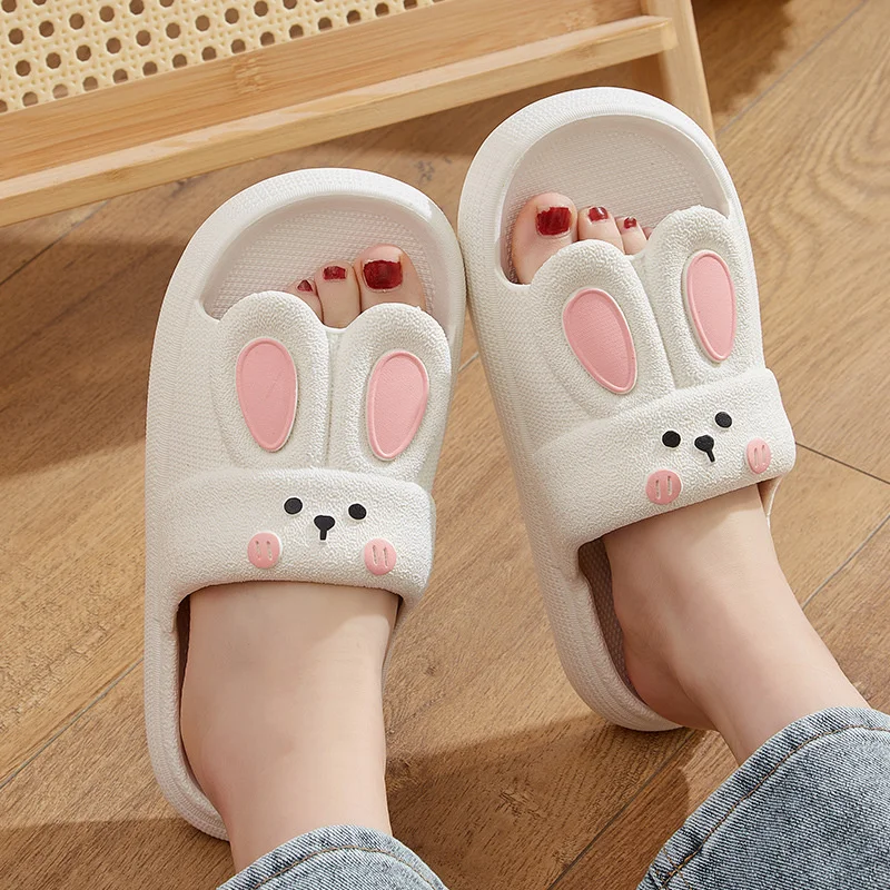 2023 New Slippers Women's Thick Soles Summer Indoor Cute Rabbit Indoor Outdoor Women Slipper Flip Flops Sandals
2023 New Slippers Women's Thick Soles Summer Indoor Cute Rabbit Indoor Outdoor Women Slipper Flip Flops Sandals